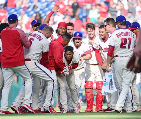 Nationals take 3-game win streak into game against the Phillies